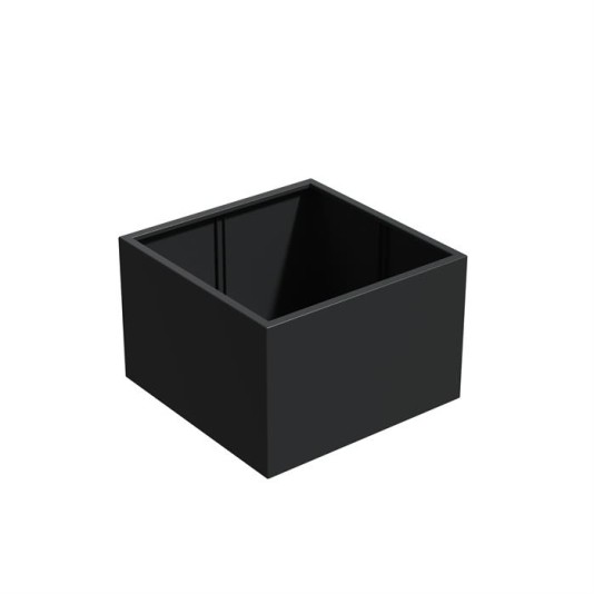 Aluminium plantenbak Carrez 120x120x80cm