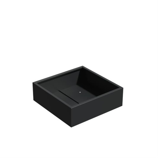 Aluminium plantenbak Carrez 120x120x40cm