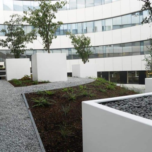 Aluminium plantenbak Carrez 140x140x60cm