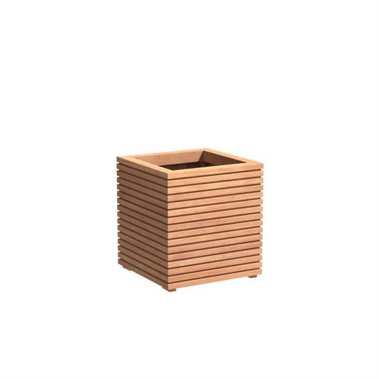 Hardhouten plantenbak Malaga 60x60x61cm