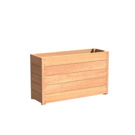 Hardhouten plantenbak Carrez 120x40x71cm