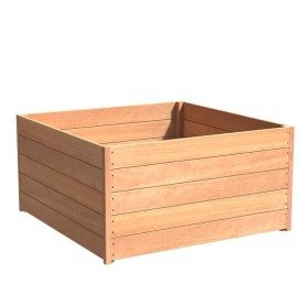Hardhouten plantenbak Carrez 140x140x71cm