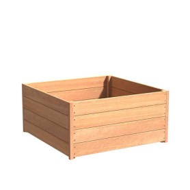 Hardhouten plantenbak Carrez 120x120x57cm