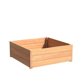 Hardhouten plantenbak Carrez 120x120x43cm