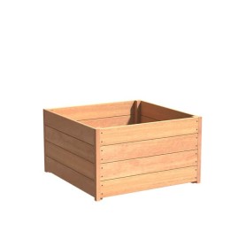 Hardhouten plantenbak Carrez 100x100x57cm