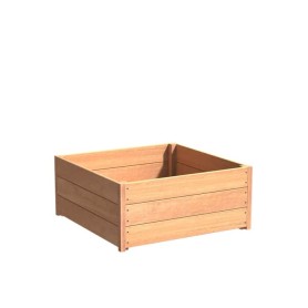 Hardhouten plantenbak Carrez 100x100x43cm