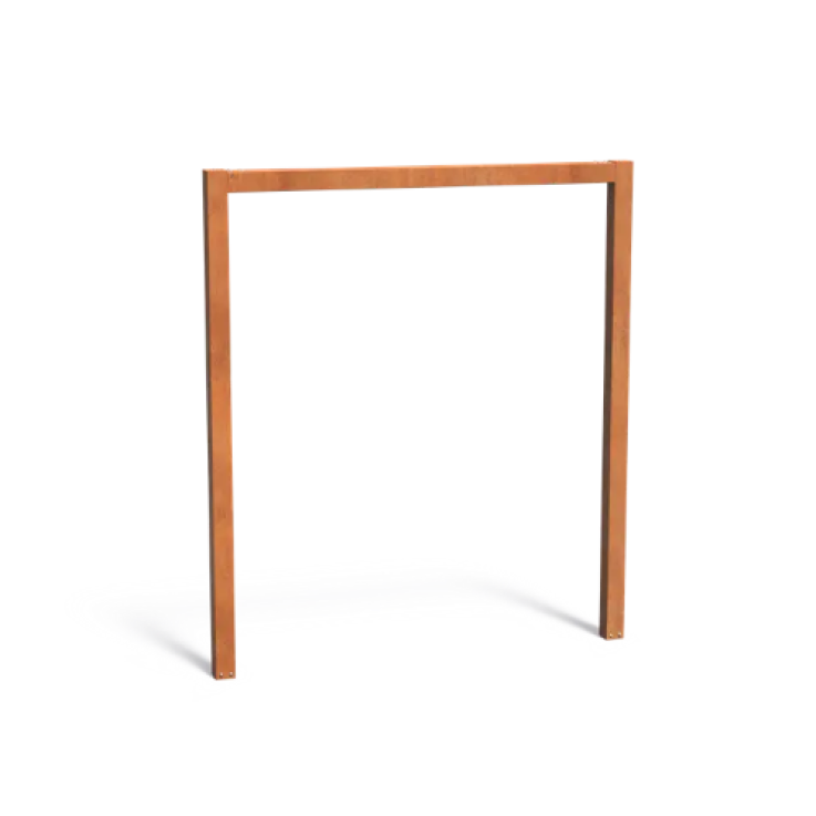 Cortenstalen Pergola U-vorm 220x10x250cm