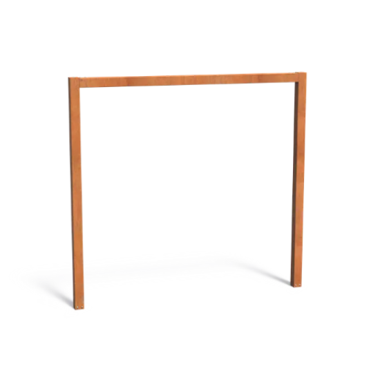 Cortenstalen Pergola U-vorm 270x10x250cm