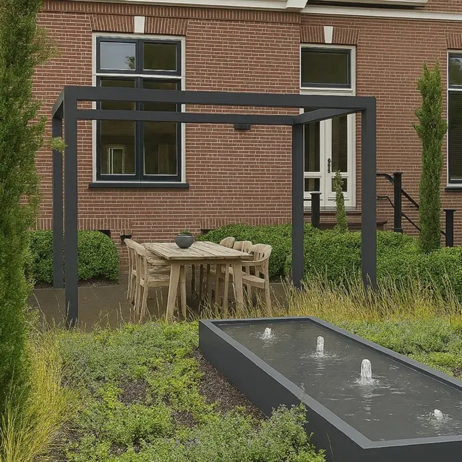 Gecoat Gecoat staal Pergola 320x320x250cm - Pergola