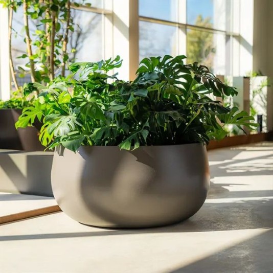 Polyester plantenbak Lora 80x40cm