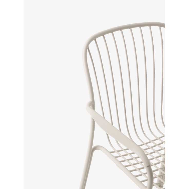 &Tradition Thorvald tuinstoel met armleuning design tuinstoel buiten