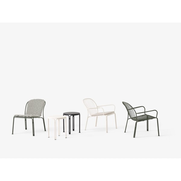 &Tradition Thorvald Loungestoel met armleuning