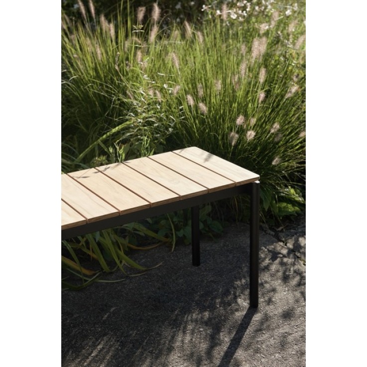 &Tradition Ville tuinbank 110 cm design tuinbank buiten