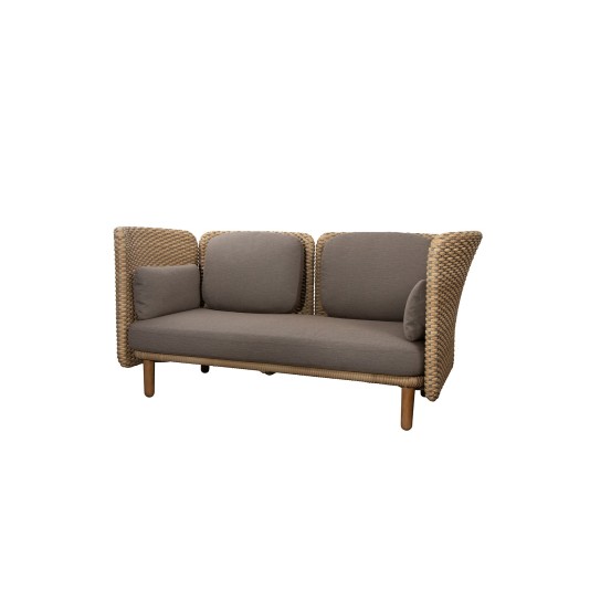 Cane-line Arch modulaire 2-zits loungebank - lage rug- en armleuning
