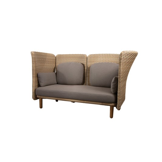 Cane-line Arch modulaire 2-zits loungebank - hoge rug- en armleuning