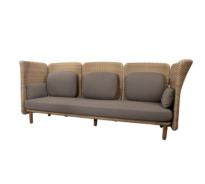 Cane-line Arch modulaire 3-zits loungebank - hoge rug- en armleuning - Arch