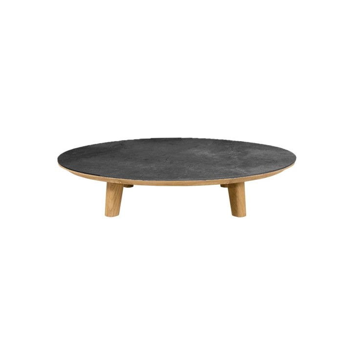 Cane-Line Aspect salontafel rond Ø144cm - glazen blad