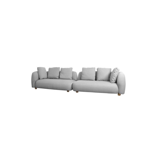 Cane-line Capture modulaire 4-zits loungebank