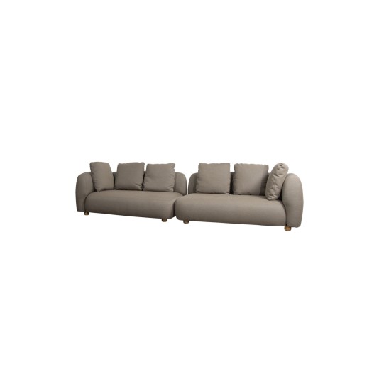 Cane-line Capture modulaire 4-zits loungebank