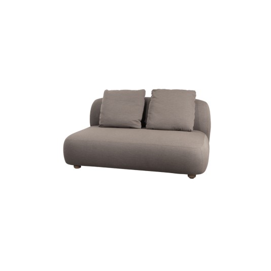 Cane-line Capture loungebank - 2-zits tussenmodule