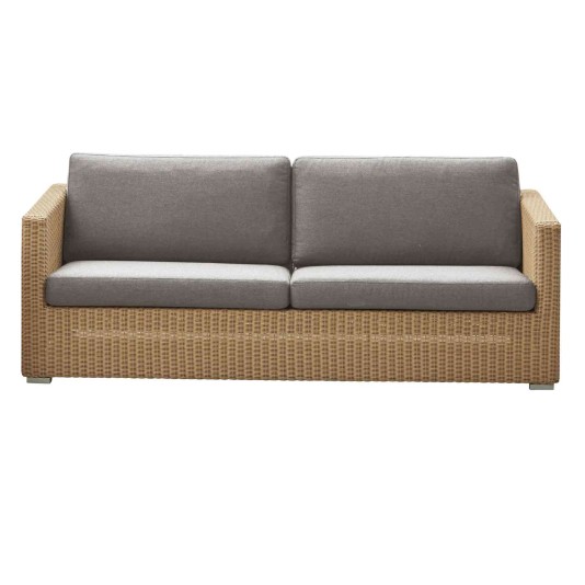Cane-line Chester 3-zits loungebank - incl. kussens