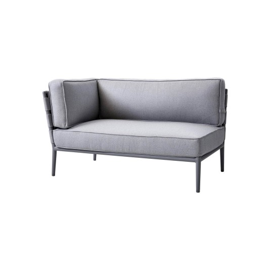 Cane-line Conic 2-zits loungebank - rechter module 