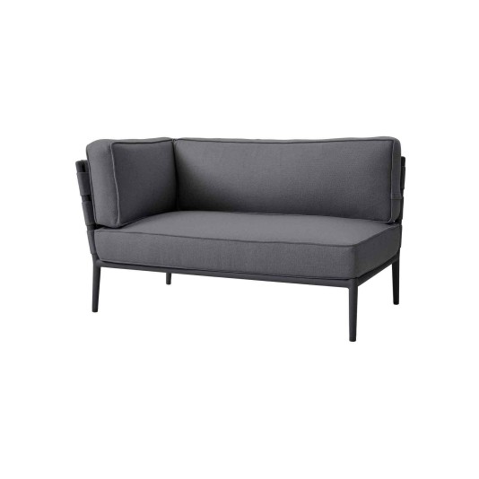 Cane-line Conic 2-zits loungebank - rechter module 