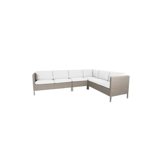 Cane-line Connect modulaire 6-zits dining hoekbank