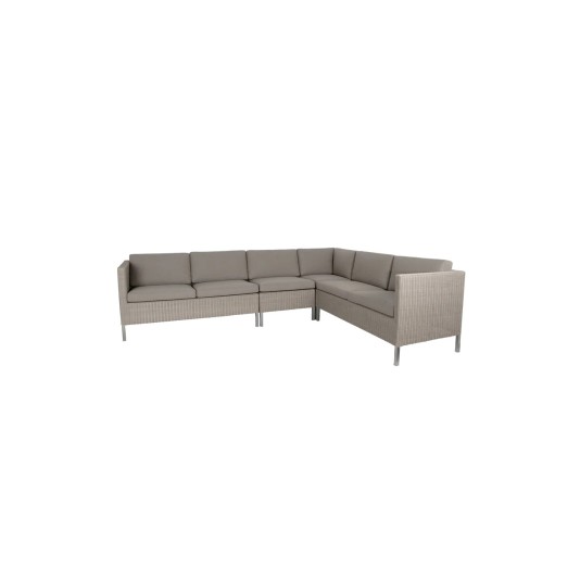 Cane-line Connect modulaire 6-zits dining hoekbank