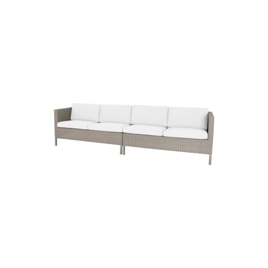 Cane-line Connect modulaire 4-zits diningbank