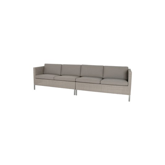 Cane-line Connect modulaire 4-zits diningbank