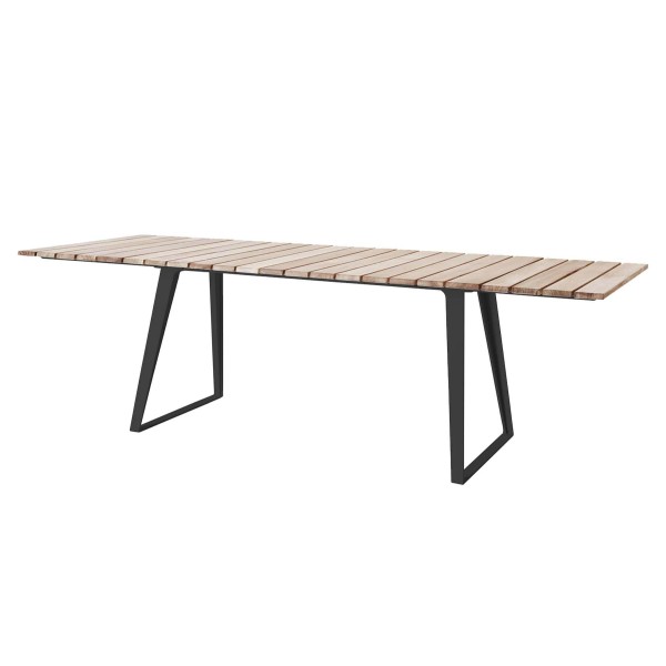 Cane-line Copenhagen uitschuifbare tuintafel 160cm tot 245cm - teak