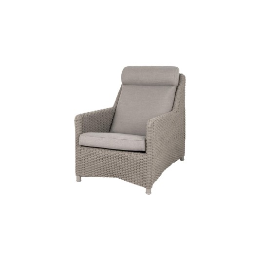 Cane-line Diamond loungestoel met hoge rugleuning - Soft Rope