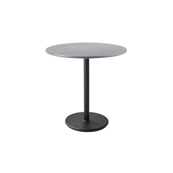 Cane-line Go Café ronde tuintafel Ø80cm - aluminium