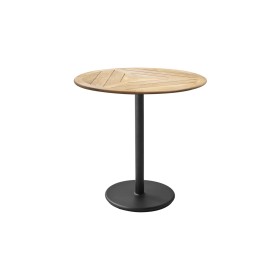 Cane-line Go Café ronde tuintafel Ø80cm - teak
