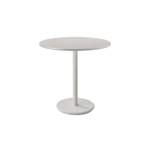Cane-line Go Café ronde tuintafel Ø80cm - aluminium