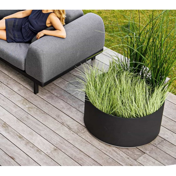 Cane-Line Grow plantenbak - large Ø75cm