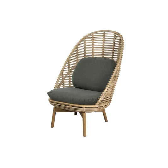 Cane-line Hive loungestoel - hoge rugleuning