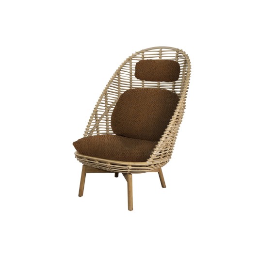 Cane-line Hive loungestoel - hoge rugleuning