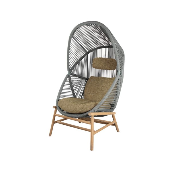 Cane-line Hive relax tuinstoel - teak onderstel