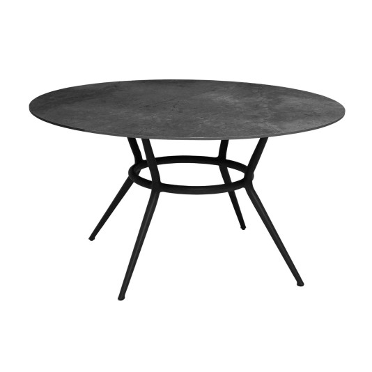 Cane-line Joy ronde tuintafel Ø144cm - teak of keramisch blad