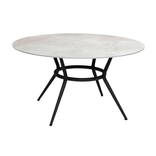 Cane-line Joy ronde tuintafel Ø144cm - teak of keramisch blad