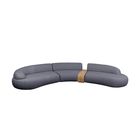 Cane-line Mellow modulaire 5-zits loungebank