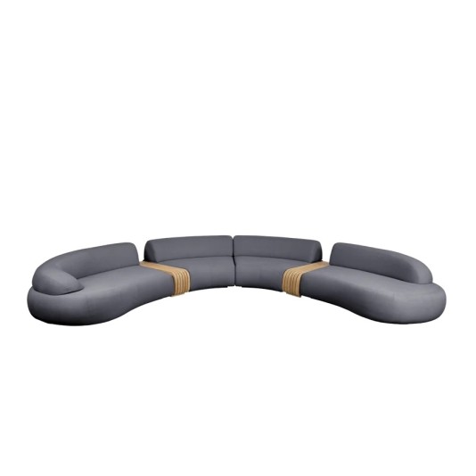 Cane-line Mellow modulaire 6-zits loungebank