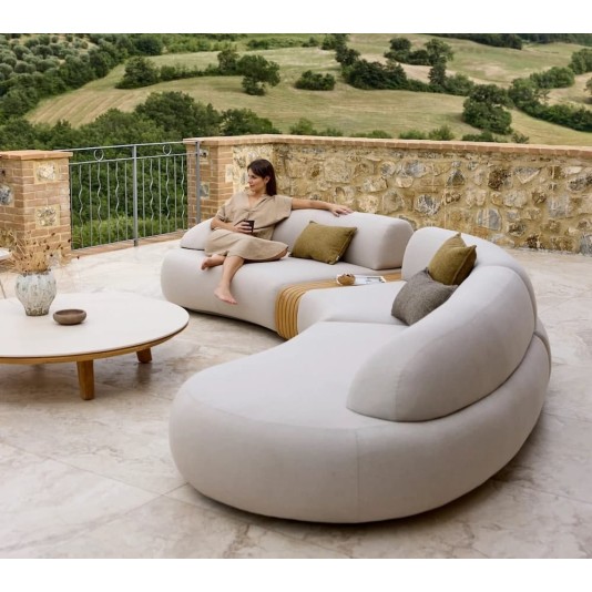 Cane-line Mellow modulaire 6-zits loungebank