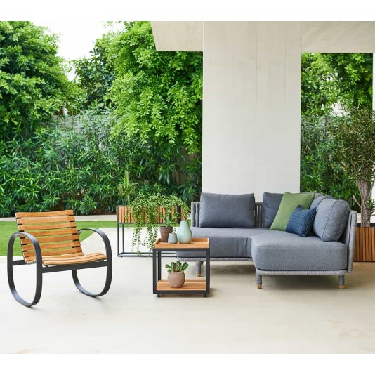 Cane-line Moments loungebank - hoekmodule