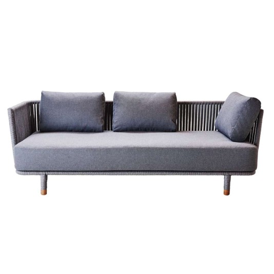 Cane-line Moments 3-zits loungebank