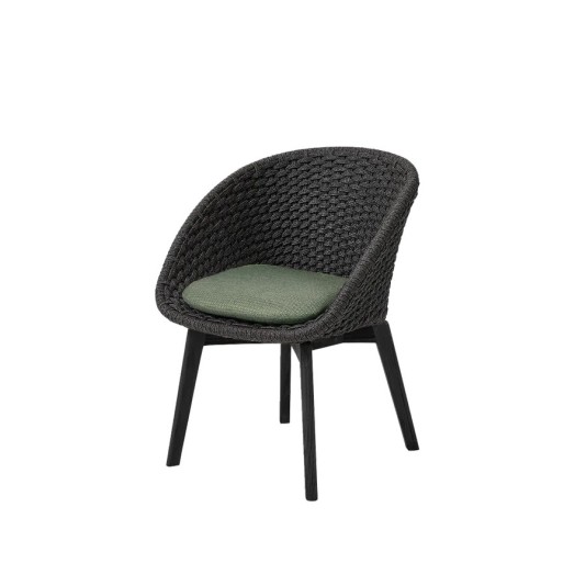 Cane-line Peacock tuinstoel - aluminium poten
