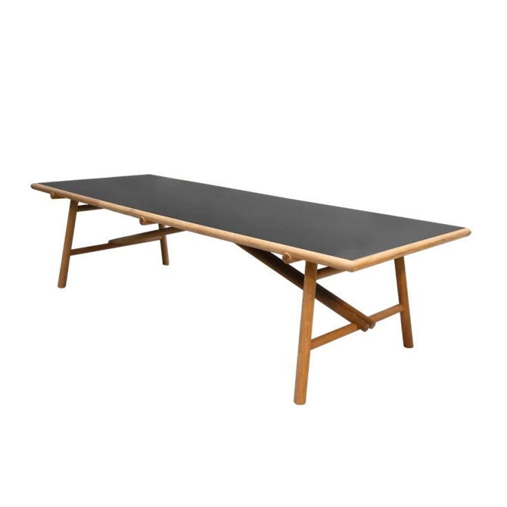 Cane-line Sticks teakhouten tuintafel 280x100cm - keramisch blad