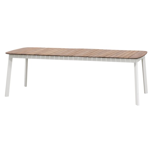 Emu Shine tuintafel uitschuifbaar tot 292x100cm - teak
